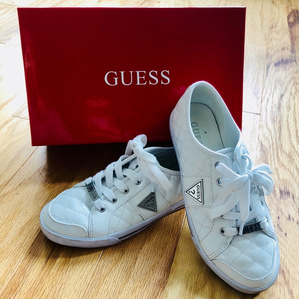 GUESS Leather Sneakers **PRICE DROP**